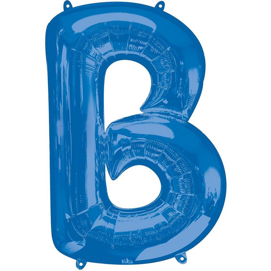 Royal Blue Bar Balloon Phrase, 34in, 3pc