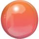 Red & Orange Ombre Orbz Balloon