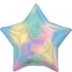 Iridescent Pastel Star Balloon