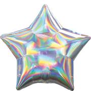 Iridescent Star Balloon