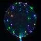 Multicolor Light-Up Clear Balloon - Crystal Clearz