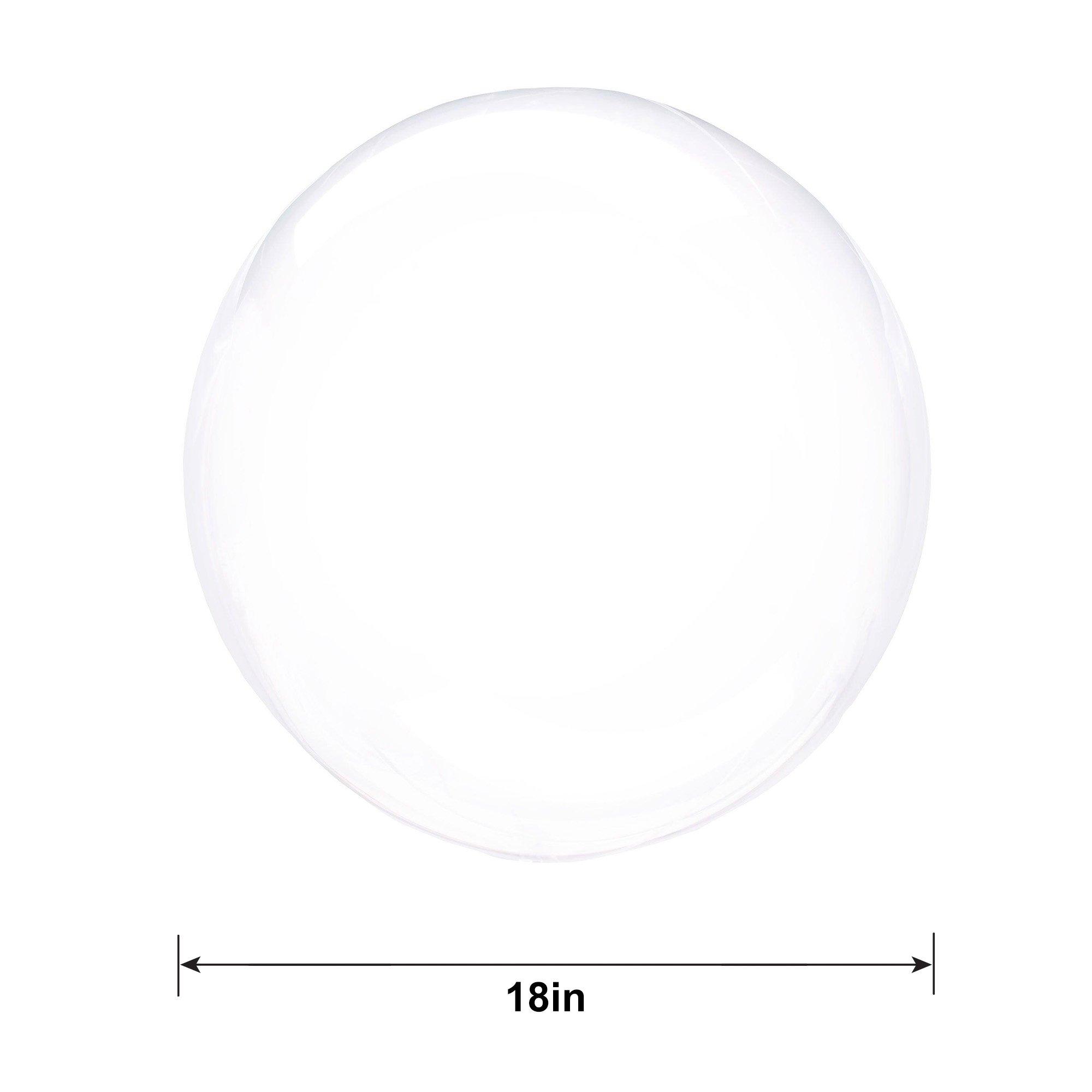 Clear Plastic Balloon, 18in - Crystal Clearz™