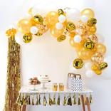 72pc, Air-Filled Ginger Ray Gold Balloon Arch Kit