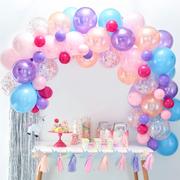 71pc, Air-Filled Ginger Ray Pastel Balloon Arch Kit