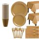 Gold Tableware Kit for 20 Guests