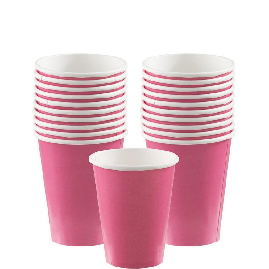 Bight Pink Tableware Kit for 20 Guests