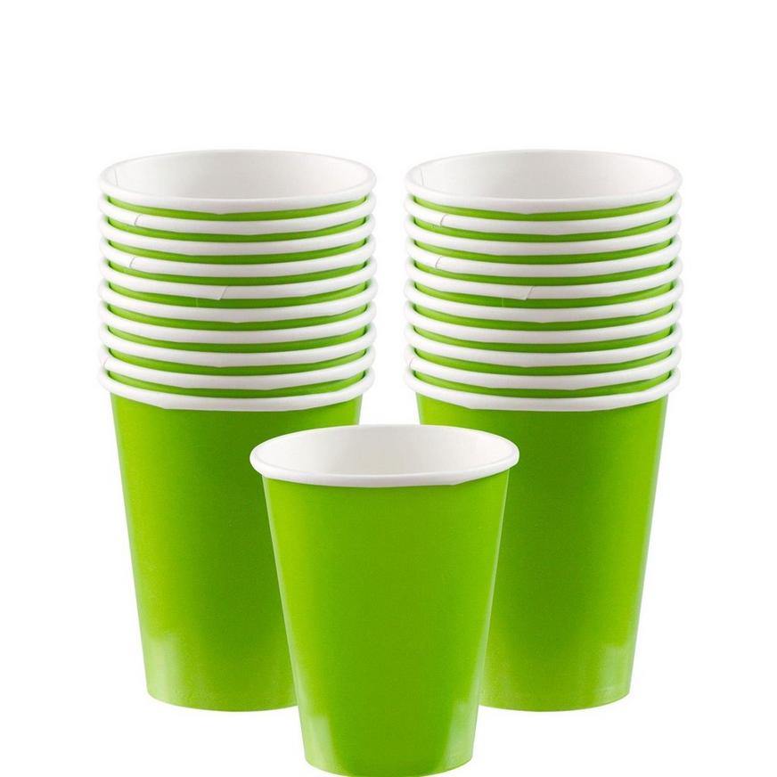 20pk Kiwi Green Beverage Napkin 23cm 2PLY Birthday Party Wedding Tableware 