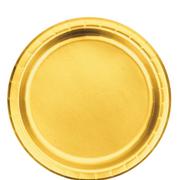 Metallic Gold Lunch Plates 8ct