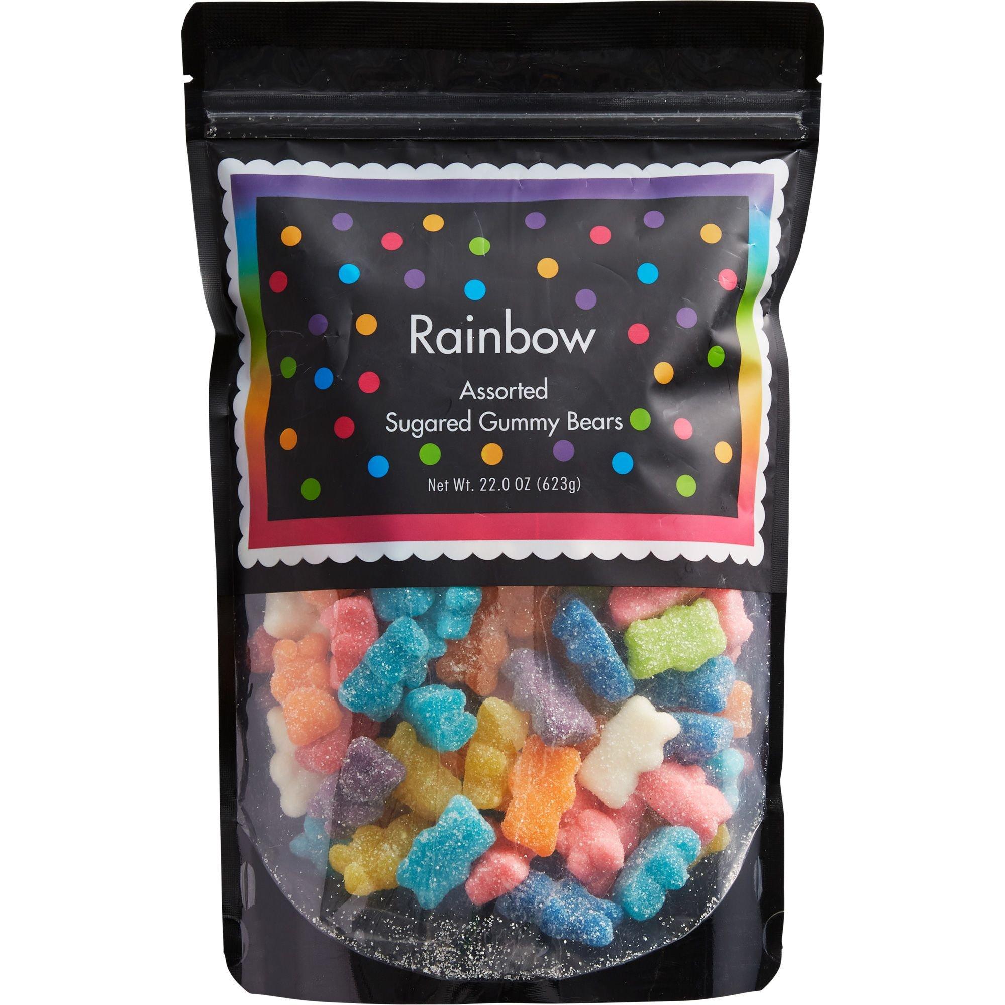 24ct Rainbow Birthday Candy M&M's Party Favor Packs (24ct) - Milk
