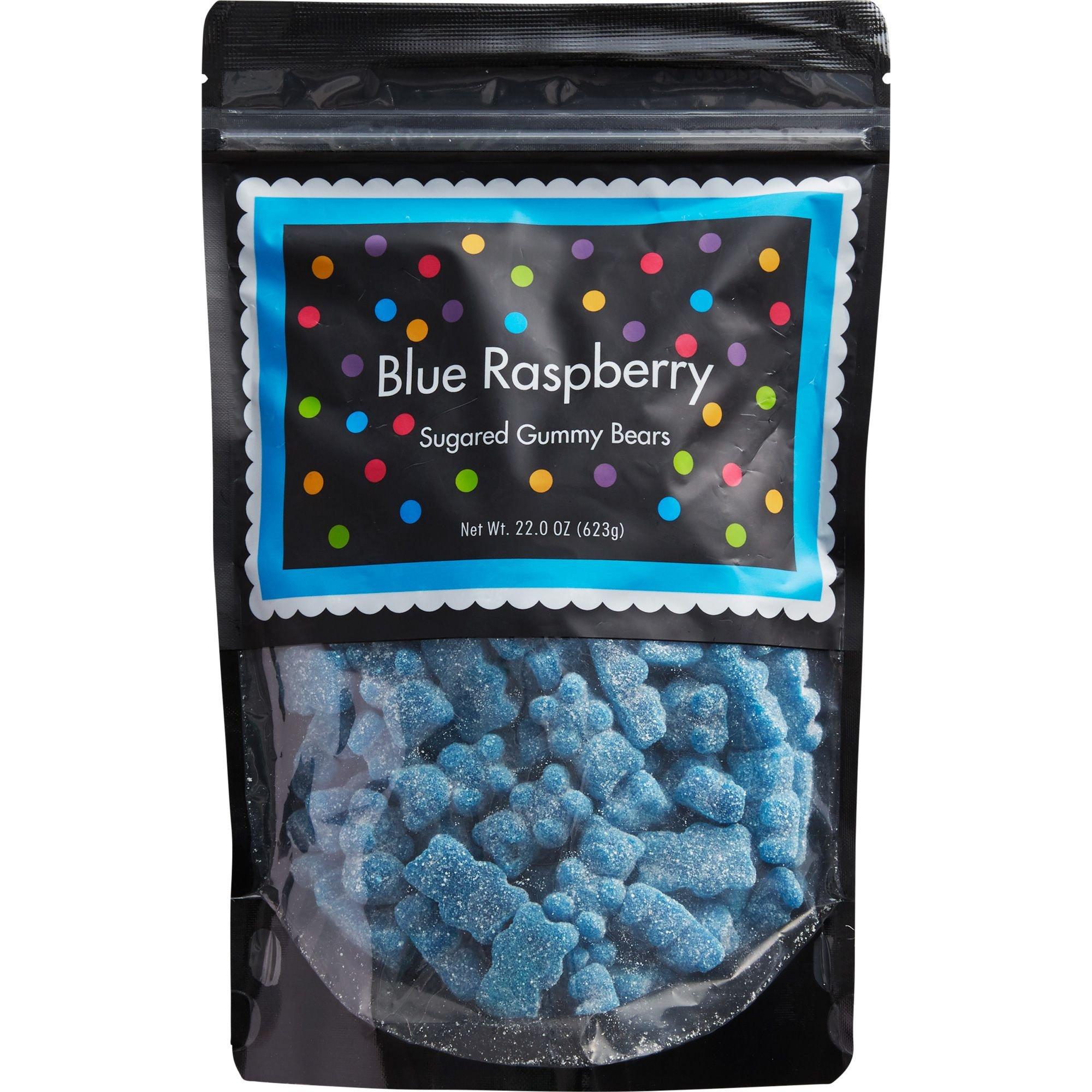 Blue Raspberry Gummy Bears 22oz Party City