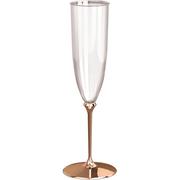 Clear Premium Plastic Champagne Flutes, 4.5oz, 8ct