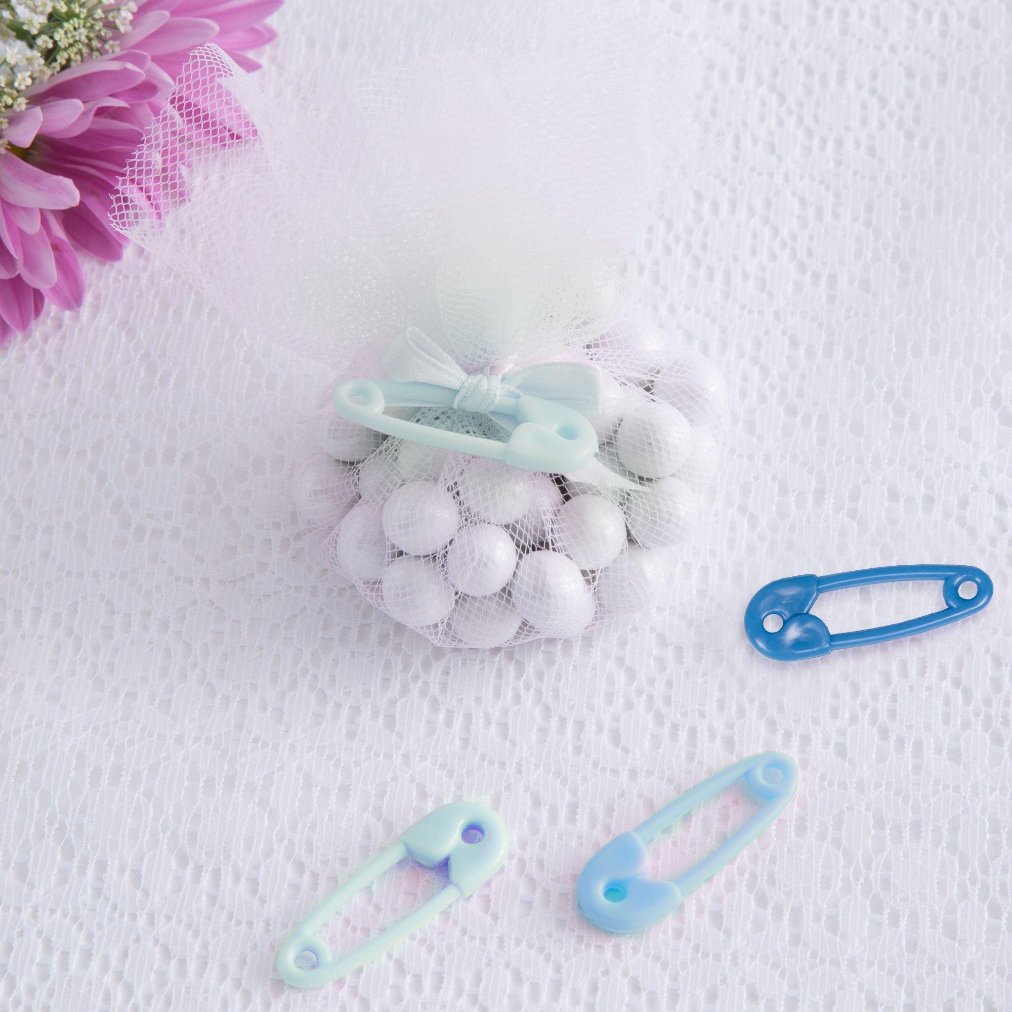 Safety Pin Favors - Blue Multicolor