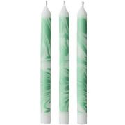 Green Marble Birthday Candles 12ct