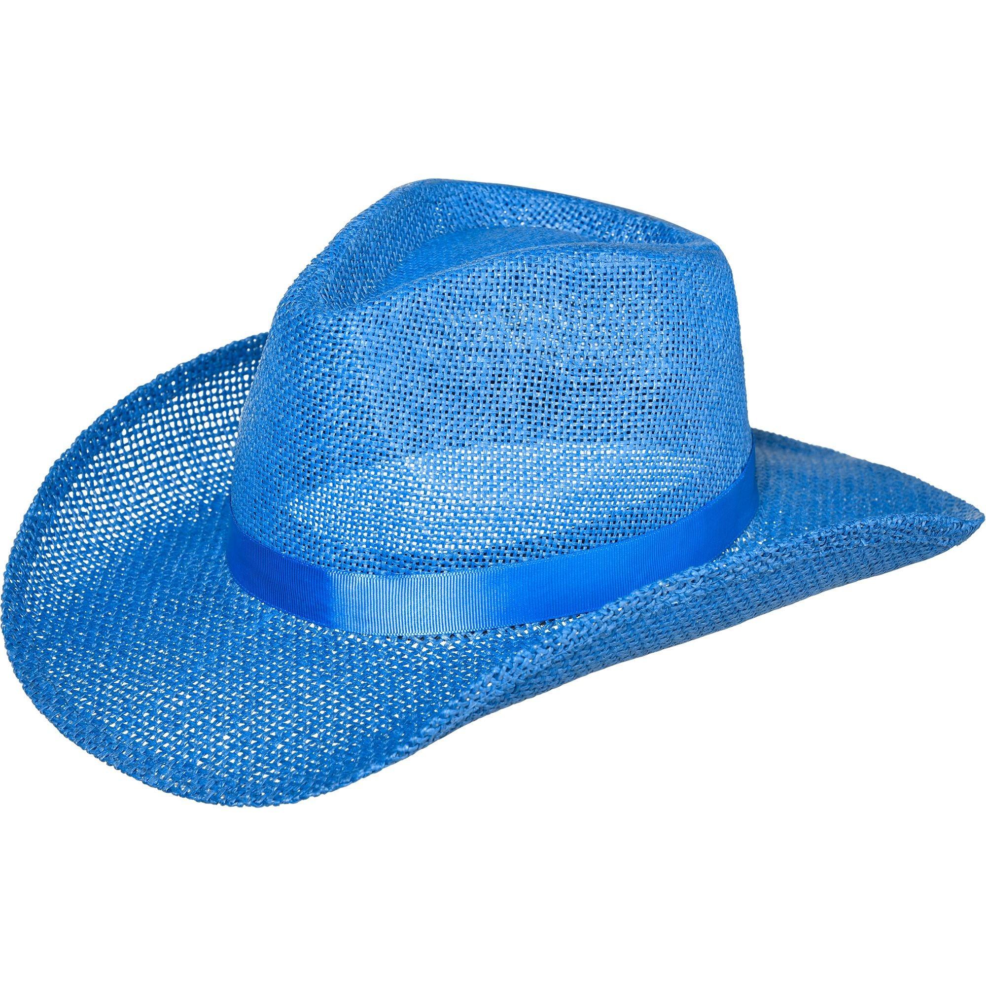 Blue Cowboy Hat 