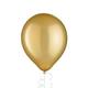 1ct, 12in, Gold Pearl Balloon