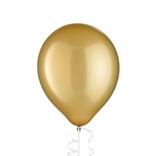 1ct, 12in, Gold Pearl Balloon