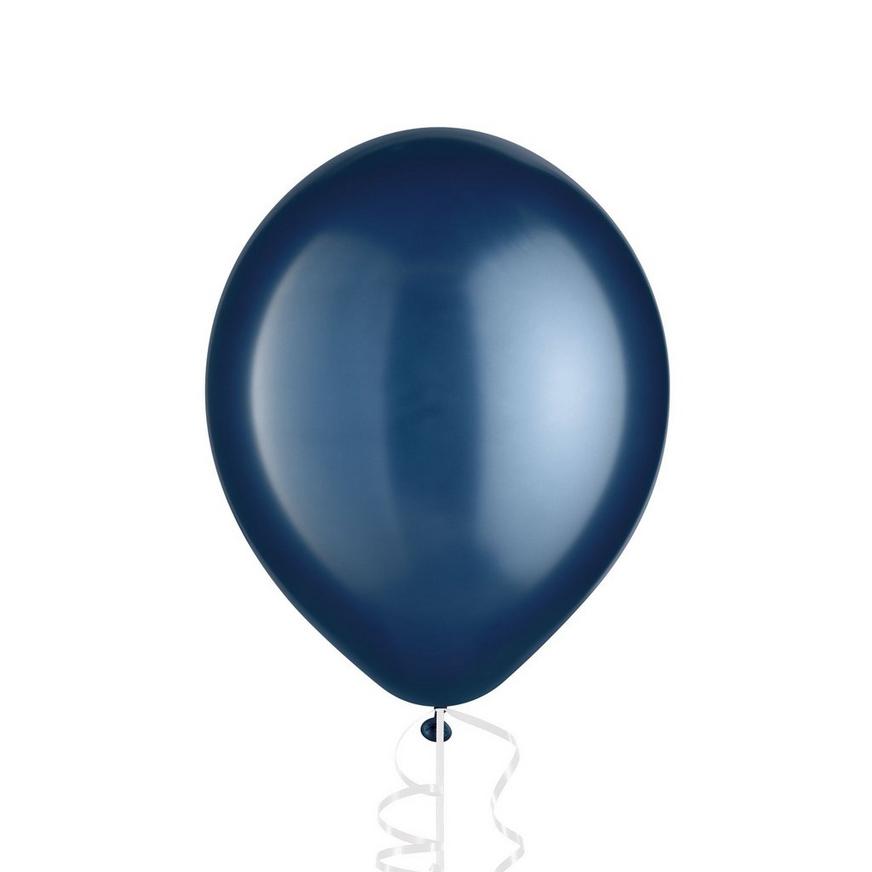 1ct, 12in, Navy Blue Pearl Balloon