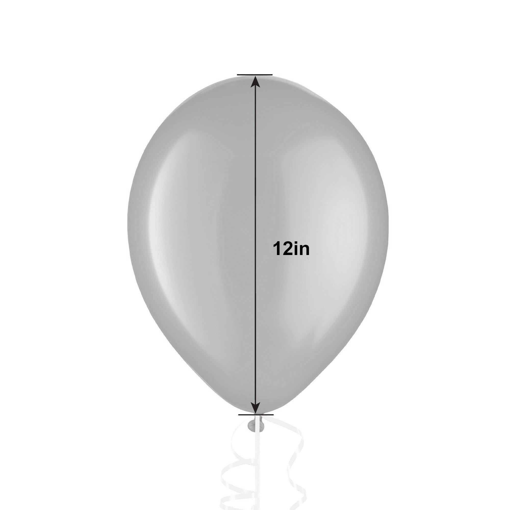 1ct, 12in, Orange Pearl Balloon