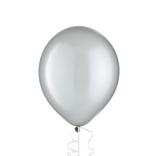 1ct, 12in, Silver Pearl Balloon
