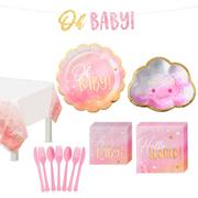 Oh Baby Tableware Kit for 8 Guests