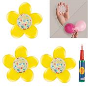 Sunshine Yellow Flower Balloon Arrangement Kit