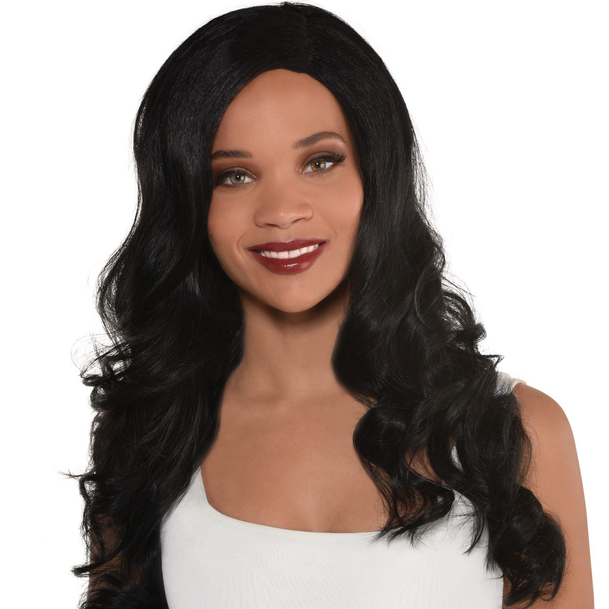 Black wig outlet pictures