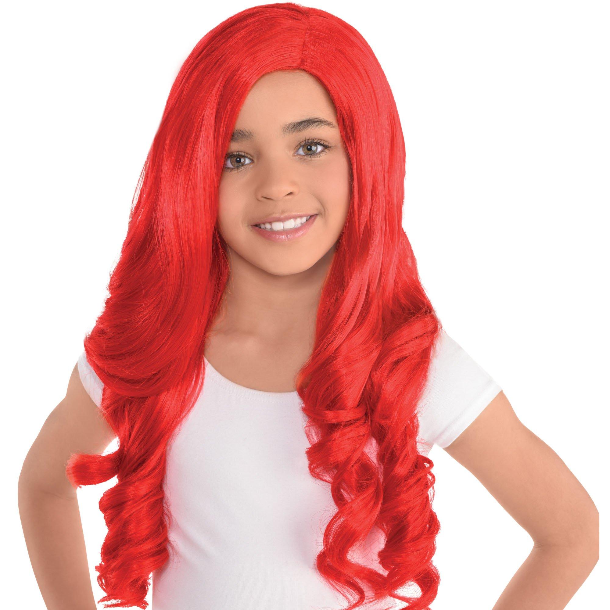 Red Long Glam Wig