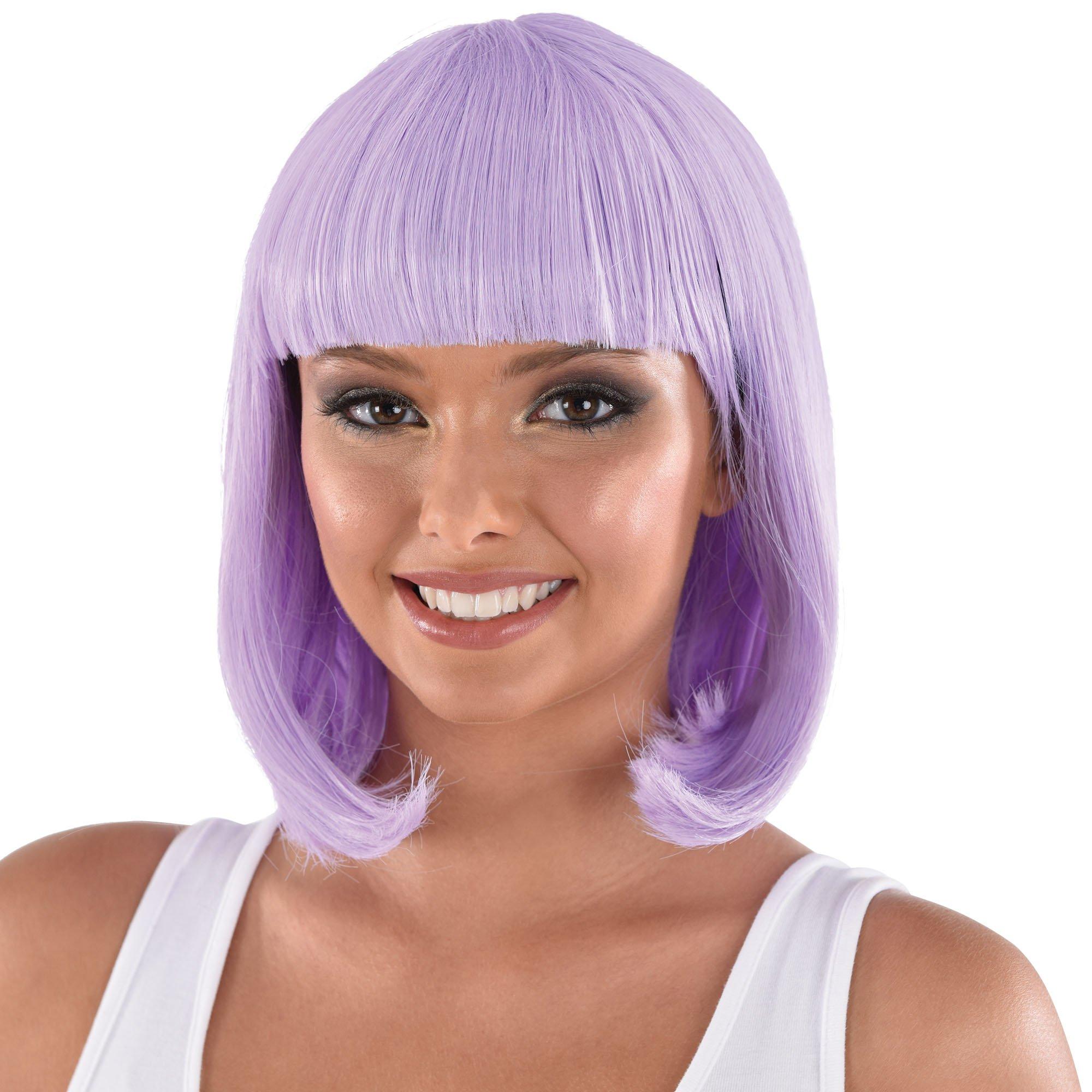 Lavender cosplay wig best sale