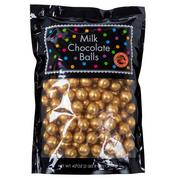 Gold Milk Chocolate Balls, 40oz