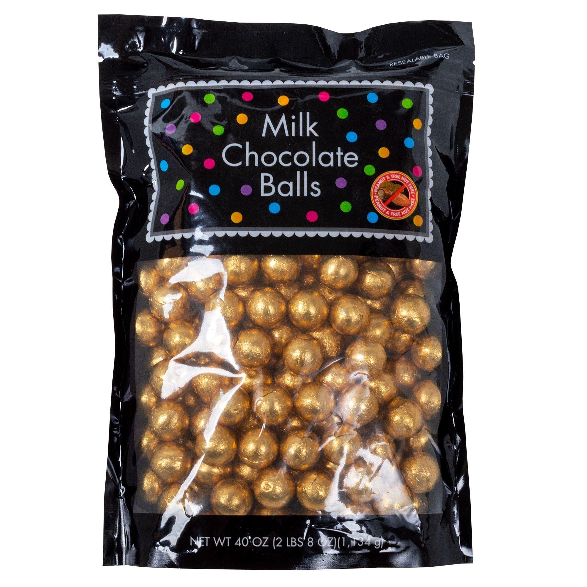 Milk Chocolate Balls, 40oz