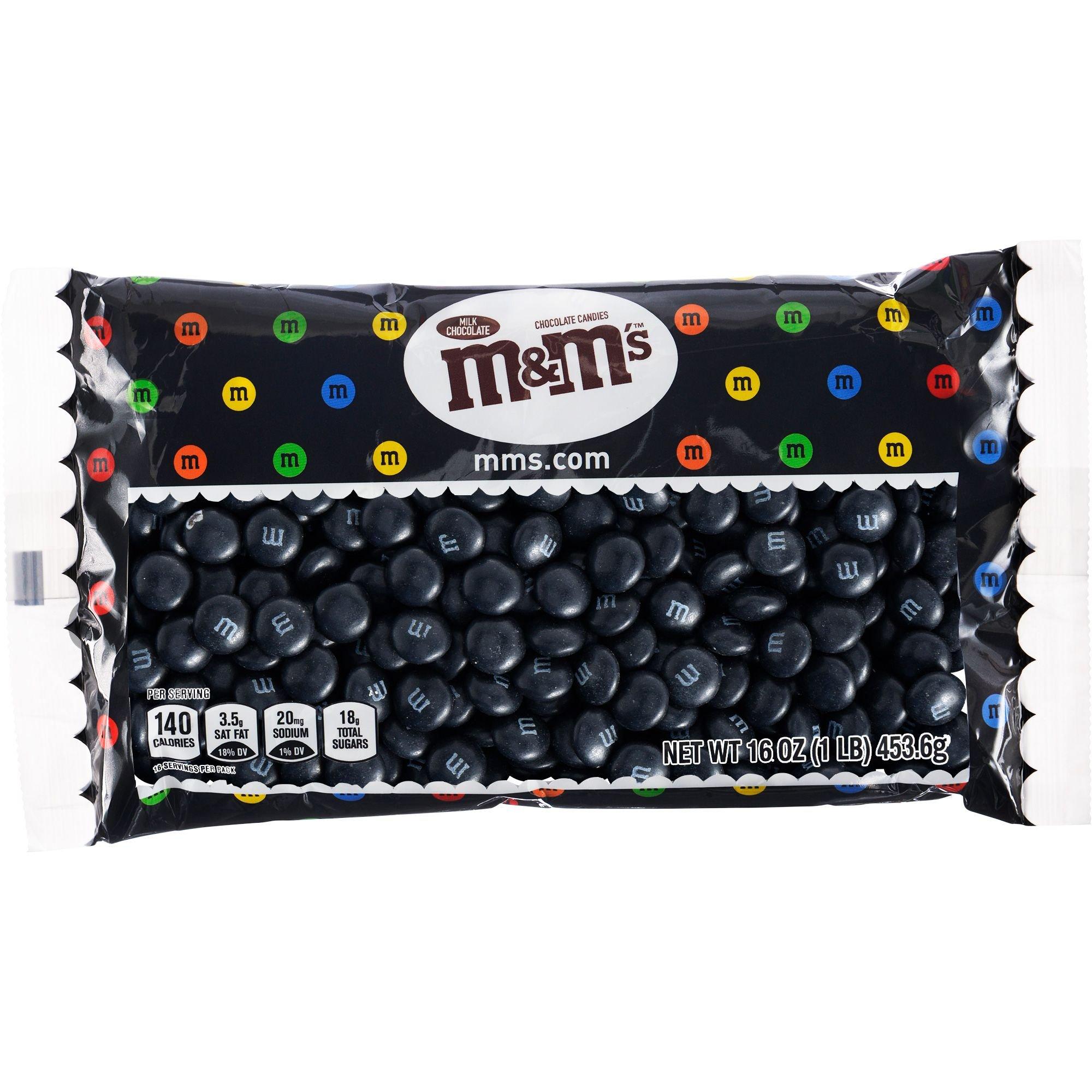 Black M&M's Chocolate Candy