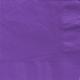 Purple Paper Dinner Napkins, 7.5in, 40ct