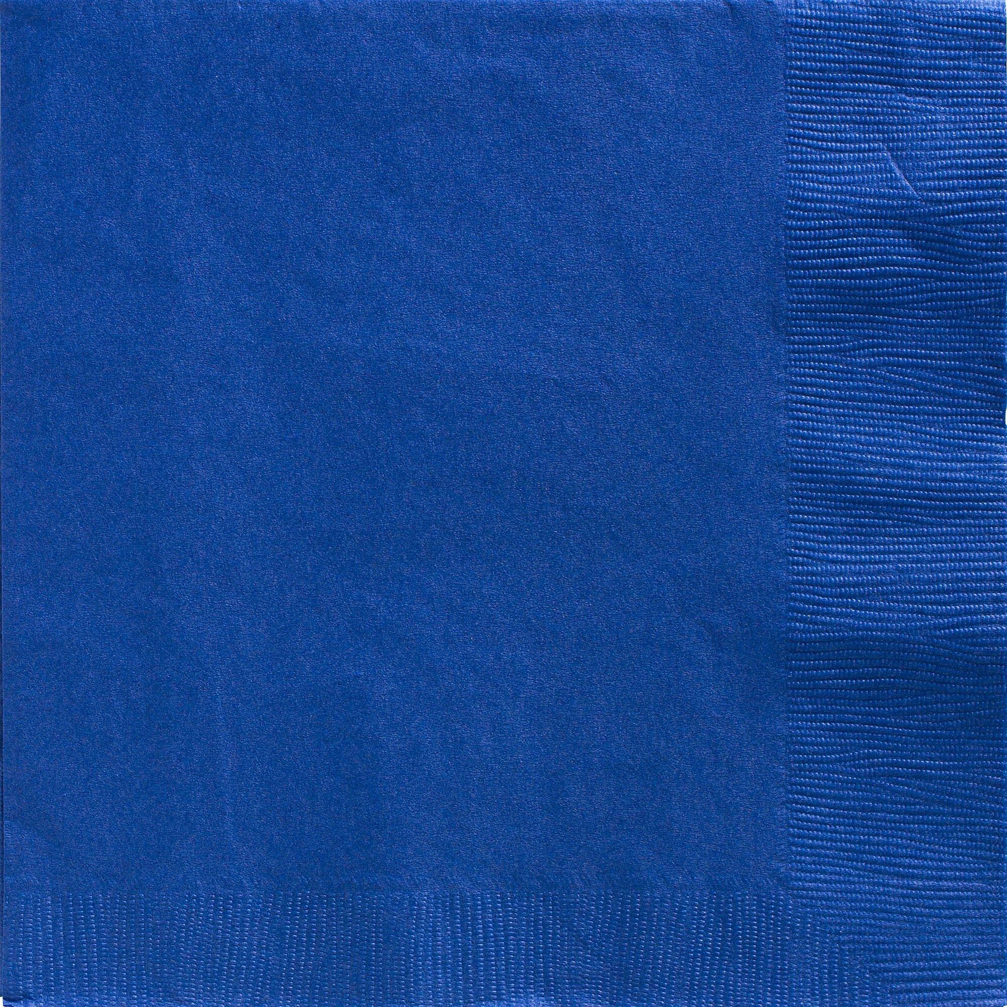 Royal Blue Paper Dinner Napkins, 7.5in, 40ct | Party City