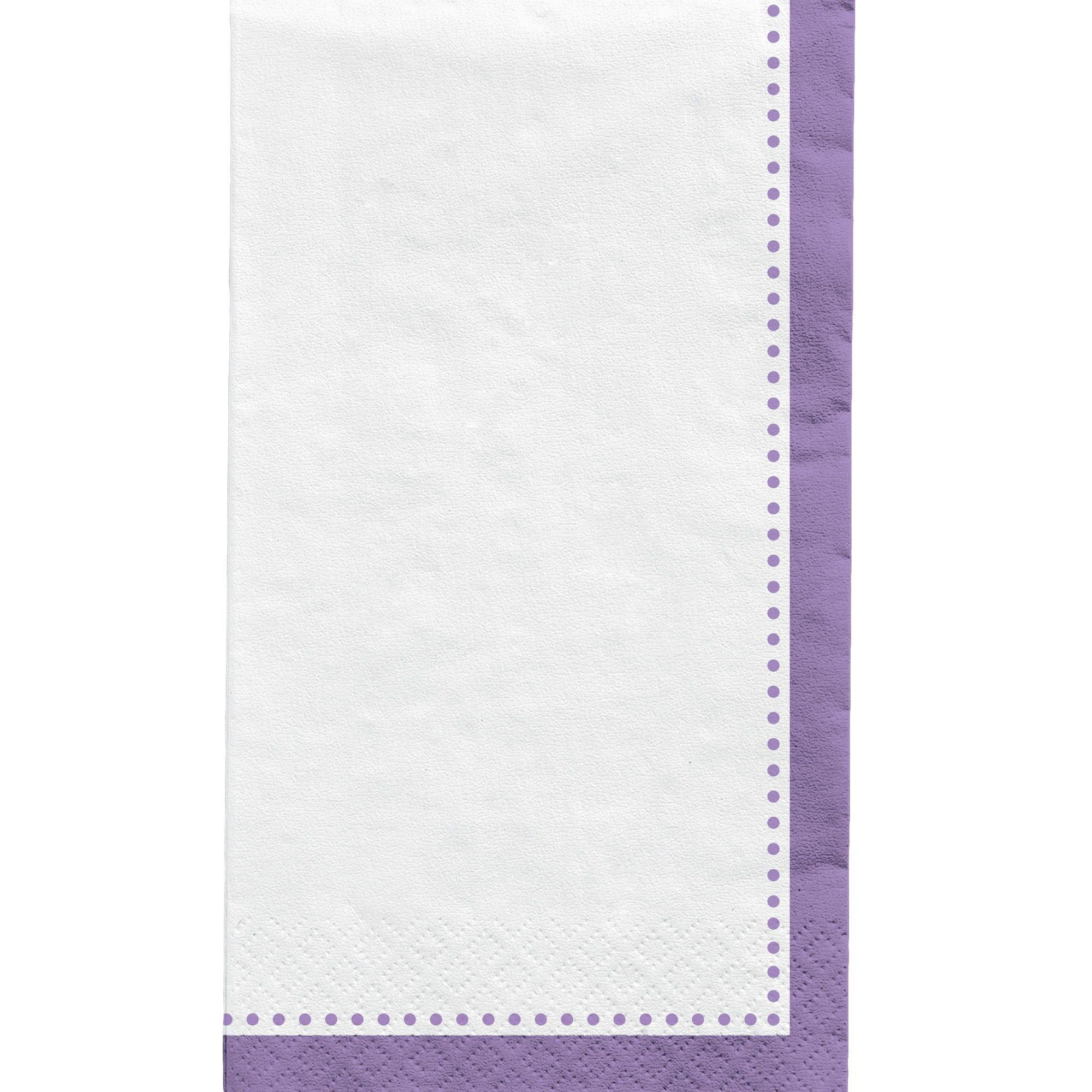 Purple Premium Paper Buffet Napkins, 4.5in x 7.75in, 20ct Party City