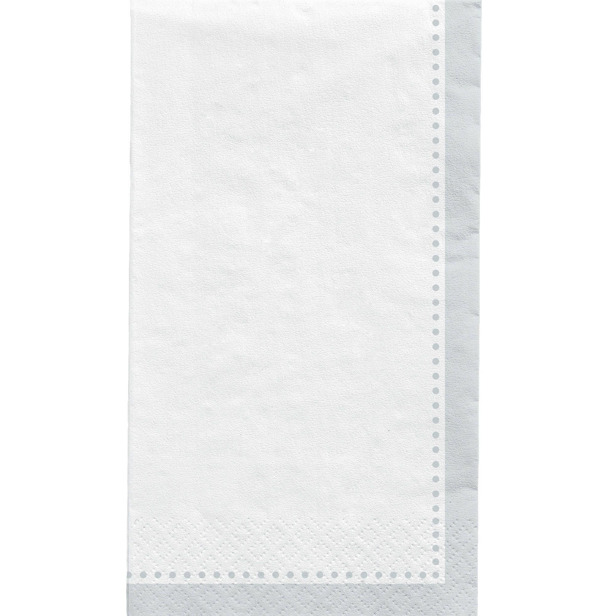 Silver Premium Paper Buffet Napkins, 4.5in x 7.75in, 20ct | Party City
