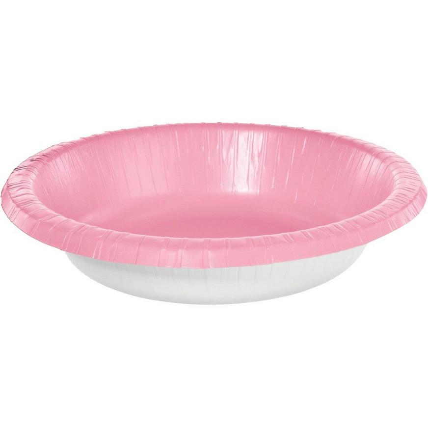 Pink Paper Bowls, 20oz, 20ct