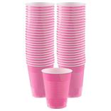 Bright Pink Plastic Cups, 18oz, 50ct