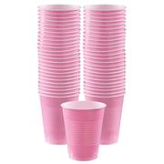 Pink Plastic Cups, 18oz, 50ct