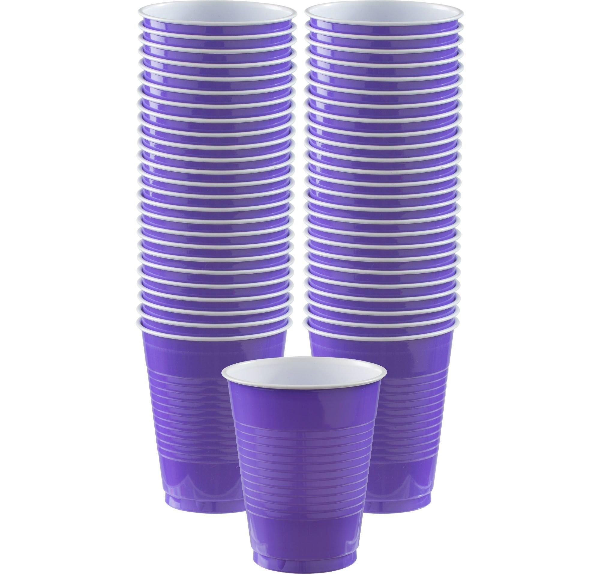 Bar Maid Bomb Cup, 25 Cups/pk, Purple