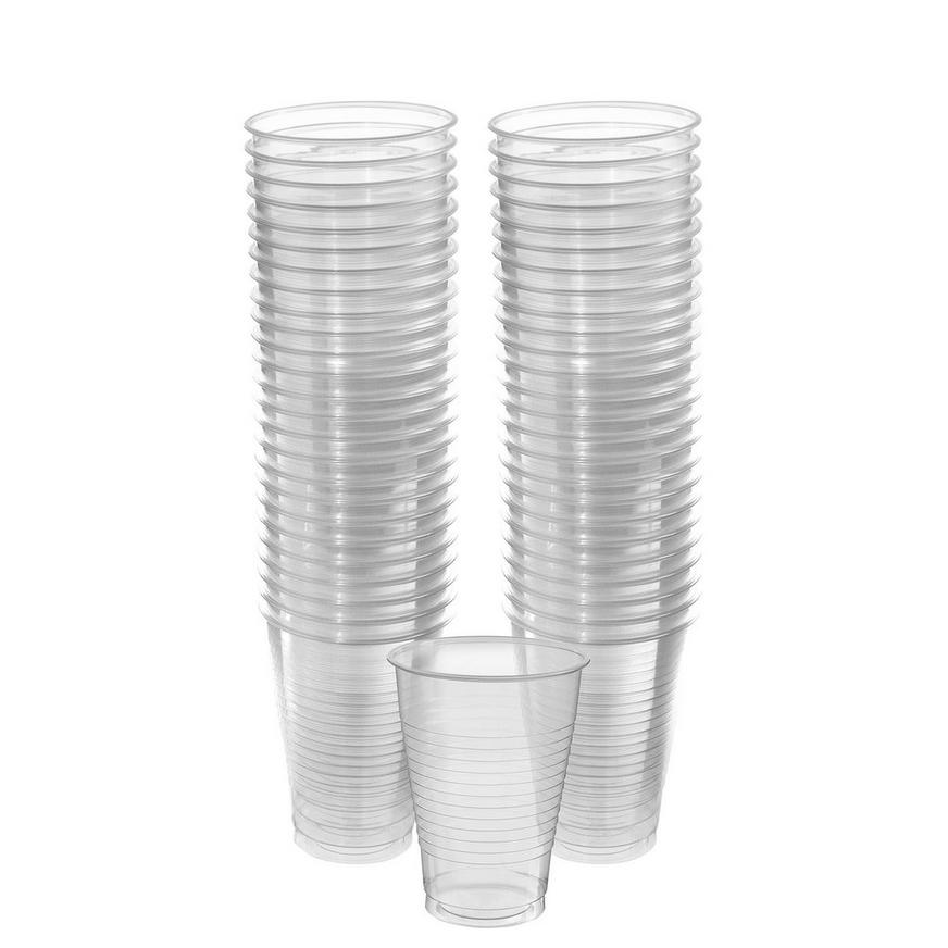CLEAR Plastic Cups, 12oz, 50ct