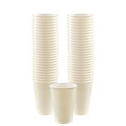 Vanilla Cream Plastic Cups, 12oz, 50ct