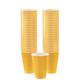 Yellow Plastic Cups, 12oz, 50ct