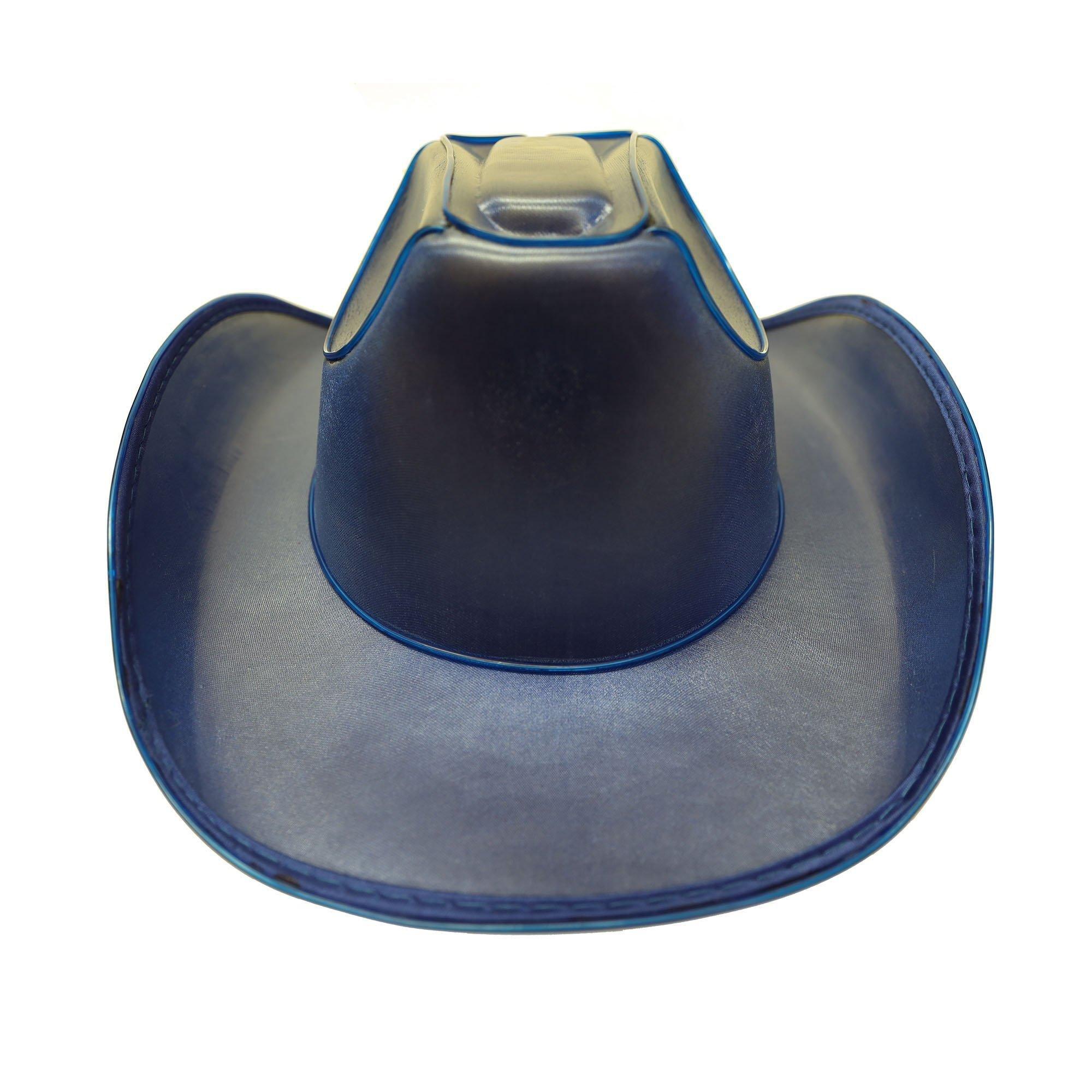 Light-Up Fabric Cowboy Hat