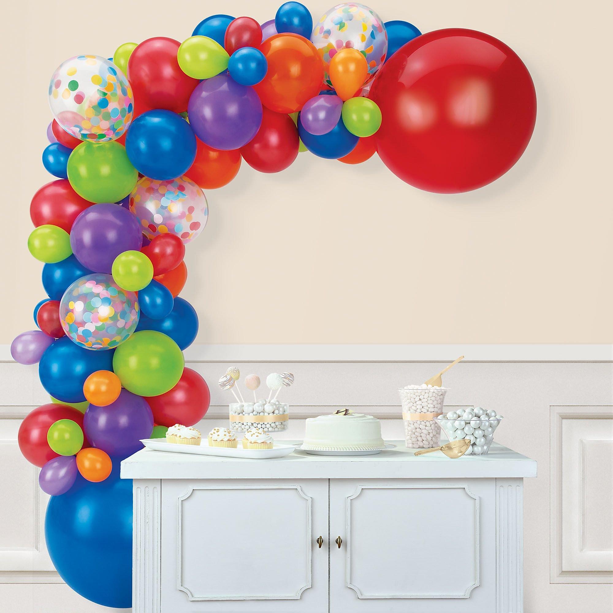 Rainbow Latex Balloon Garland Kit