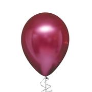 1ct, 12in, Pomegranate Metallic Chrome Satin Luxe Latex Balloon