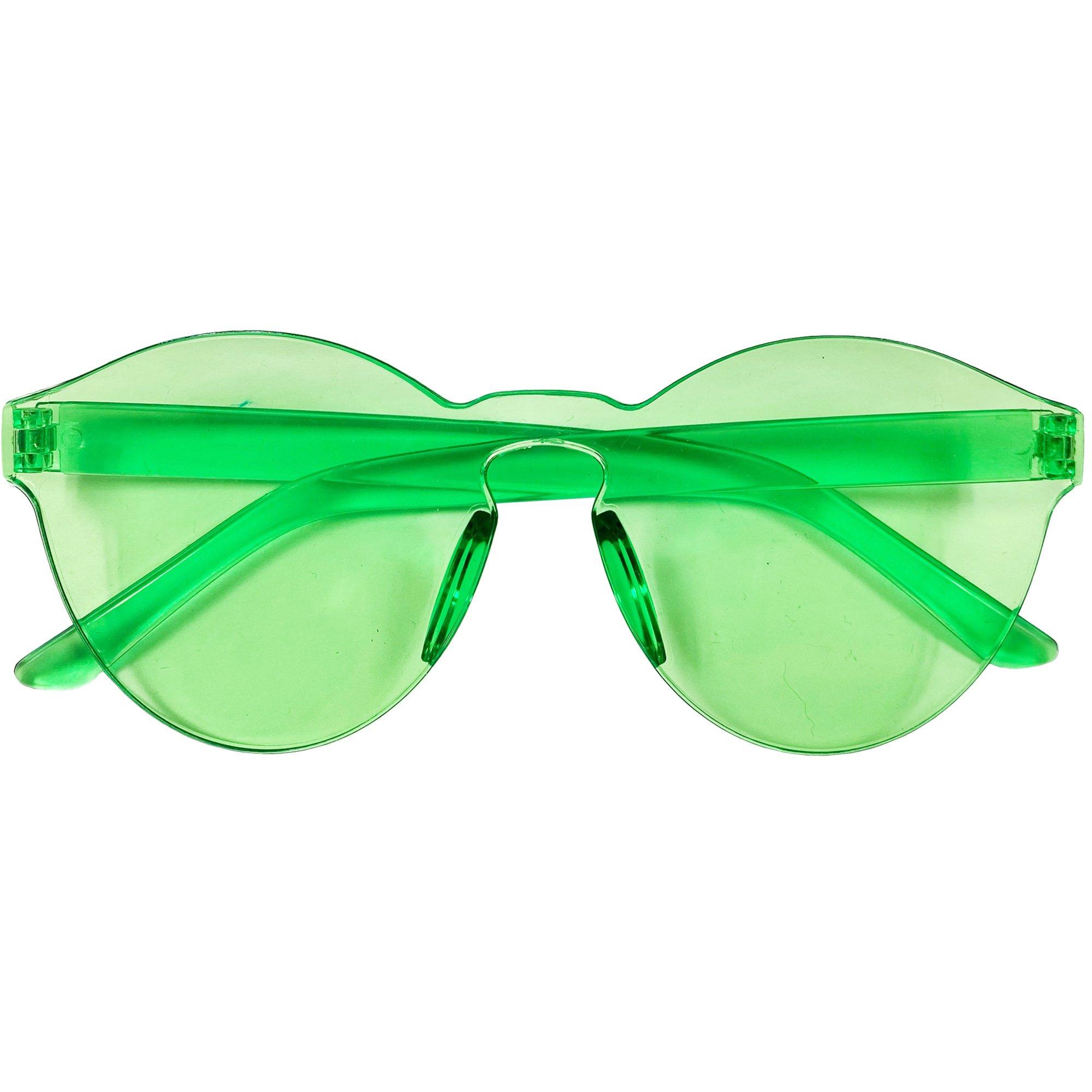 Big green sunglasses hotsell