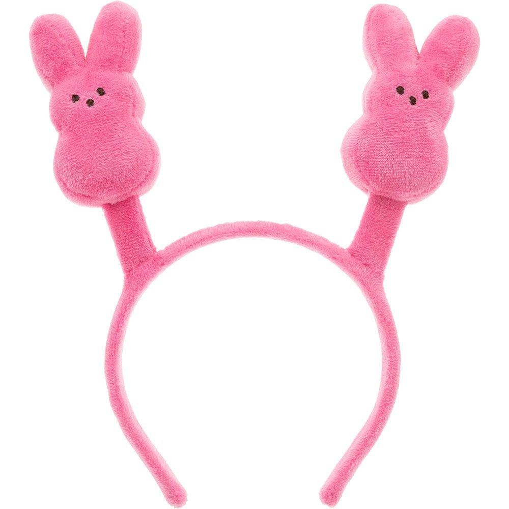 OLYPHAN Bunny Ears Headband Rabbit Ears Headbands Set of 4 / Soft Plush  Bunny Ear Hairband - Red, Light Pink, Pink, White Halloween, Easter