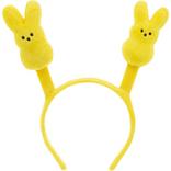 Yellow Peeps Plush Bunny Headband, 9.5in x 11in
