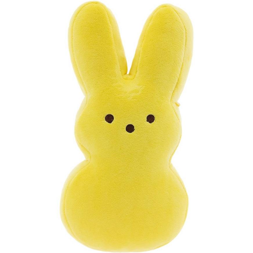 Yellow Peeps Bunny Plush, 3.5in x 9in