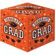 Orange Congrats Grad Cardstock Card Holder Box, 12in